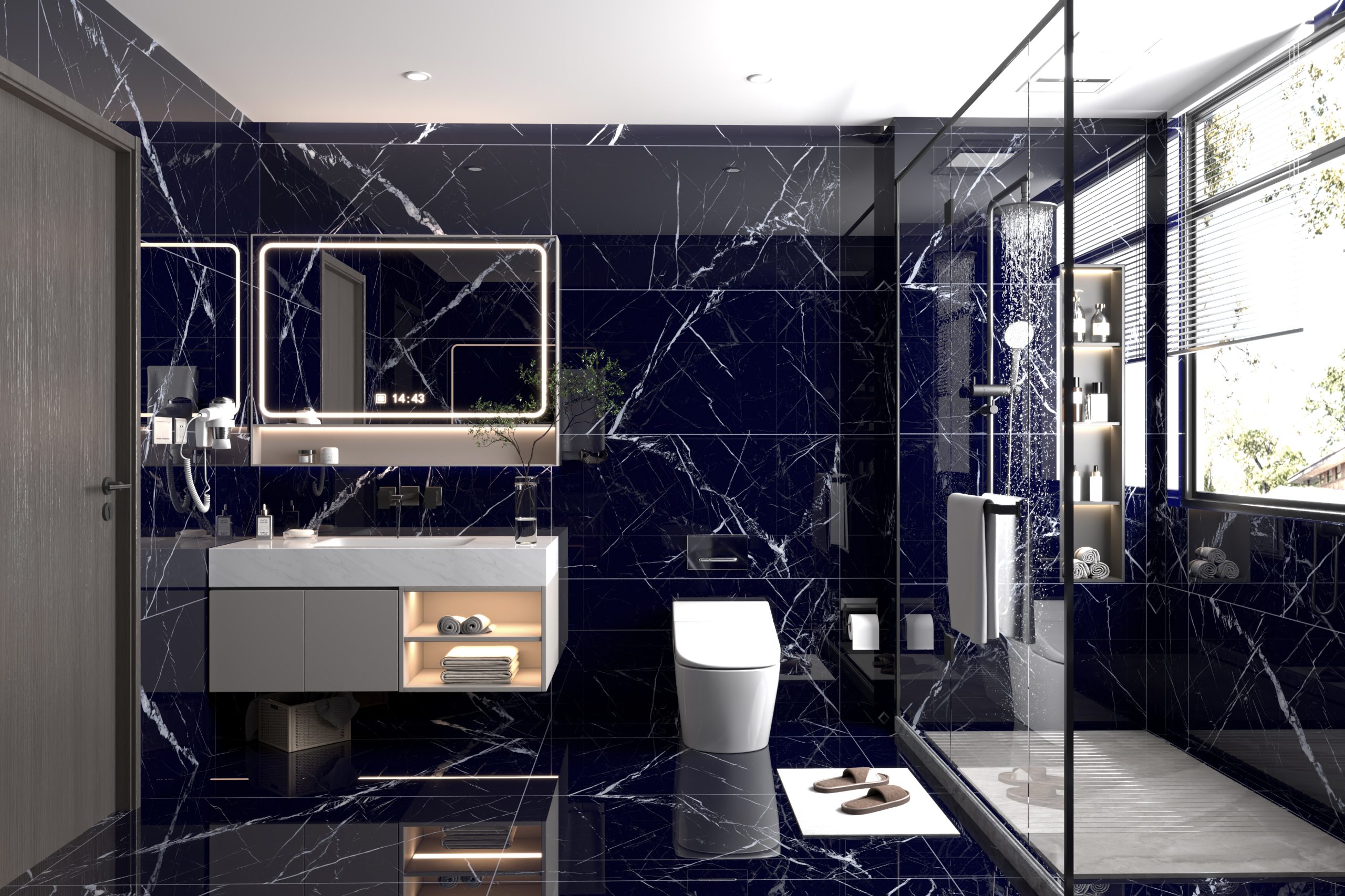 GẠCH GDA – CALCUTTA BLACK - Ảnh 8