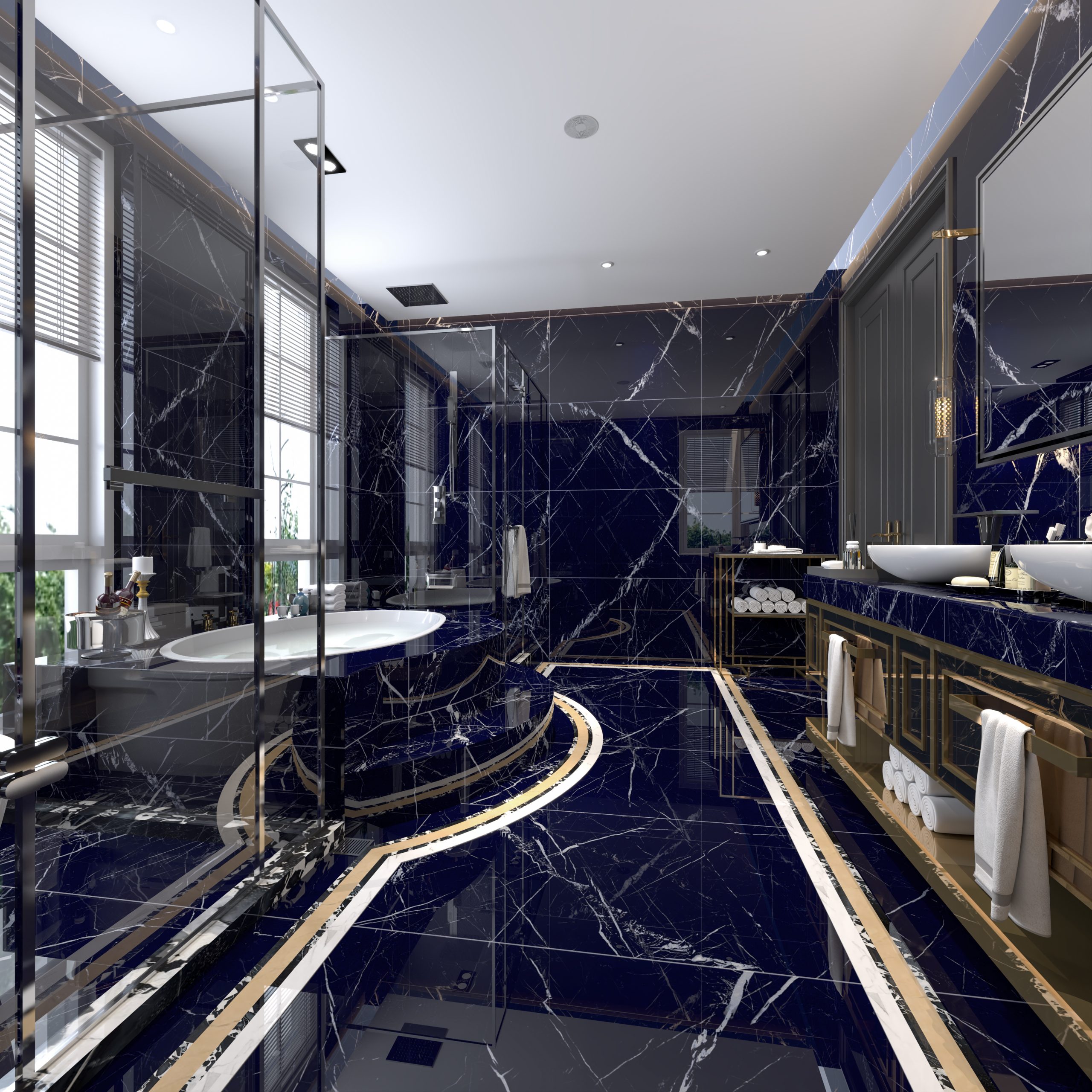 GẠCH GDA – CALCUTTA BLACK - Ảnh 9