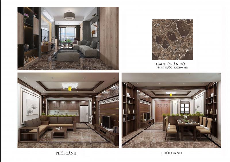 GẠCH GDA – LEGEND BROWN - Ảnh 3