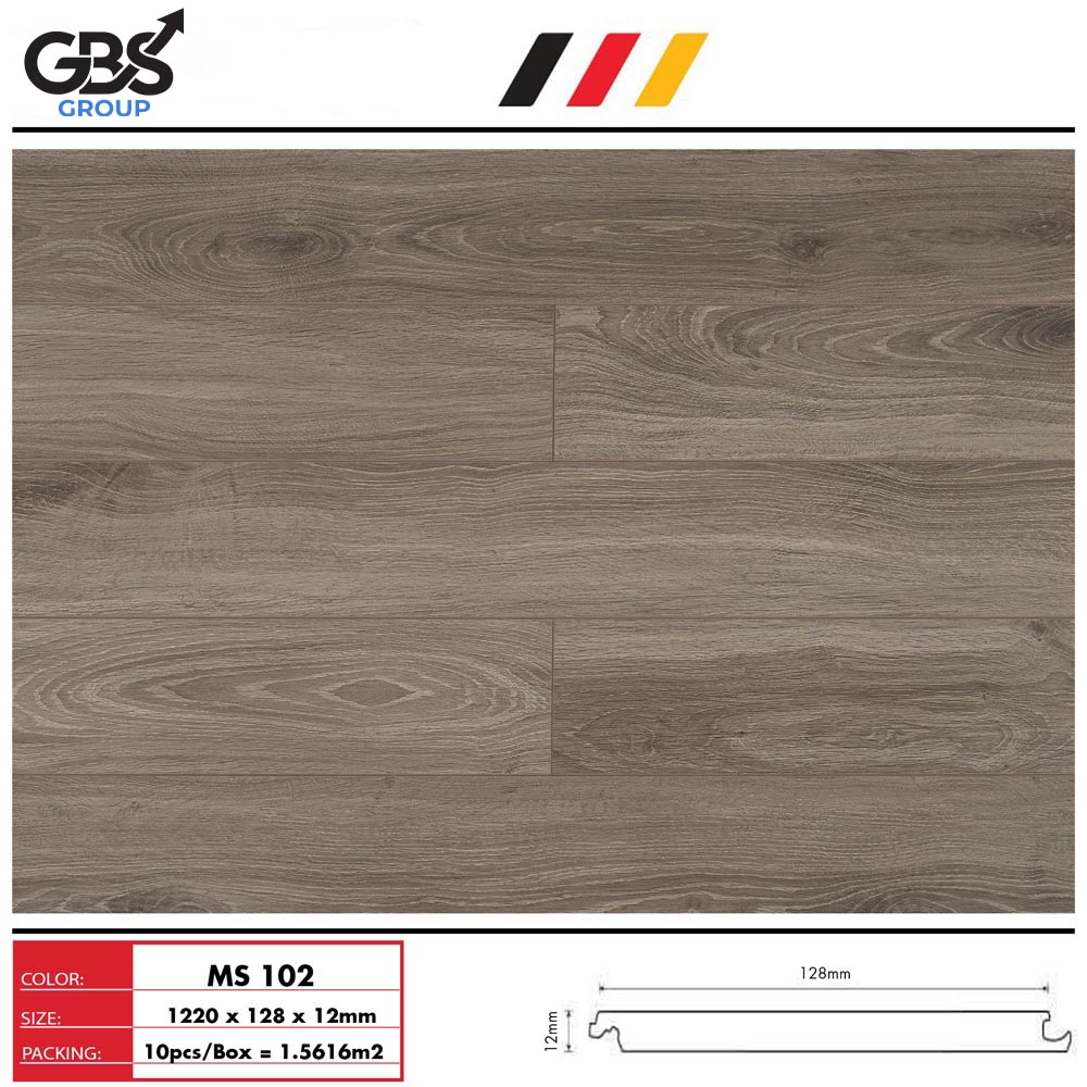 SÀN GỖ 12mm GBS – MS102