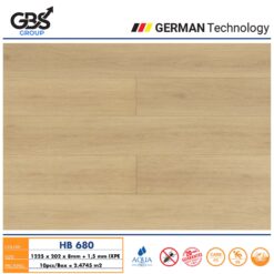 SÀN GỖ 8mm GBS – HB680