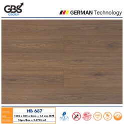 SÀN GỖ 8mm GBS – HB687