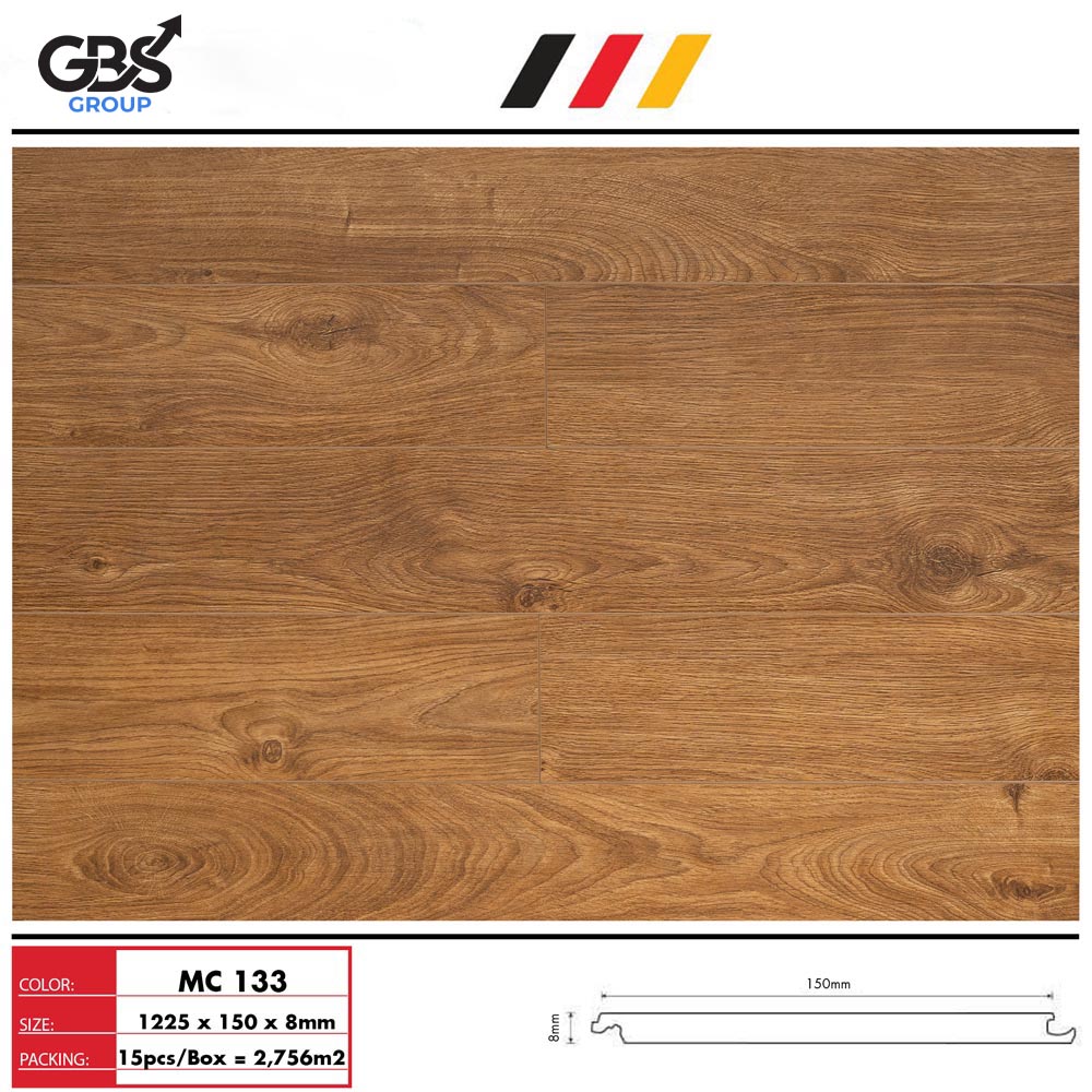 SÀN GỖ 8mm GBS – MC133