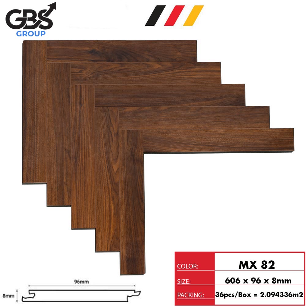 SÀN GỖ XƯƠNG CÁ 8mm GBS – MX82 - Ảnh 2