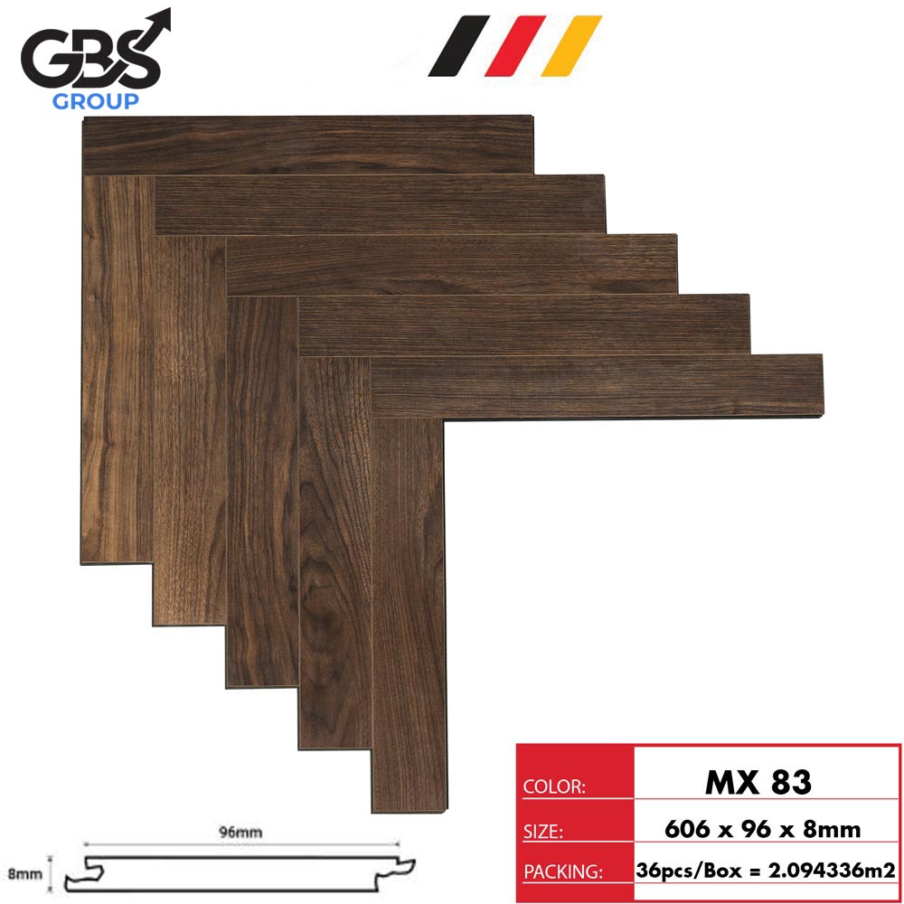 SÀN GỖ XƯƠNG CÁ 8mm GBS – MX83 - Ảnh 2