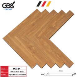 SÀN GỖ XƯƠNG CÁ 8mm GBS – MX84