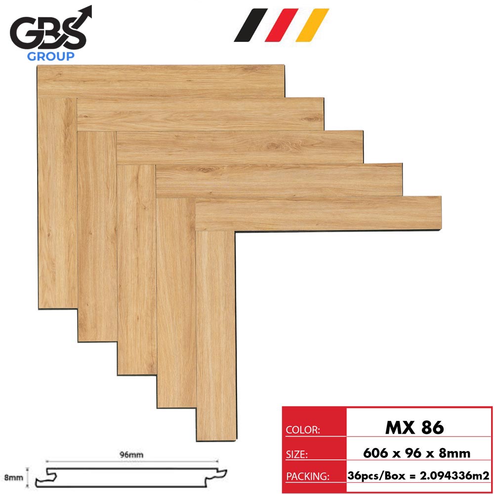 SÀN GỖ XƯƠNG CÁ 8mm GBS – - Ảnh 2